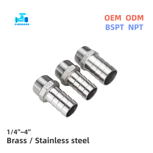 Oferta Especial: Conector Hexagonal BSPT NPT 3/8'' de Acero Inoxidable 304/316, <span class=keywords><strong>Tipo</strong></span> T/Y, Acoplamiento de Manguera para Jardín, Accesorios para Tuberías - Product Image 1