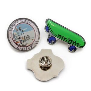 Insignias de Metal Personalizadas de Fábrica, Broches de Moda con Logotipo, Pins de Solapa de Esmalte Duro y Suave para Días Importantes - Product Image 3
