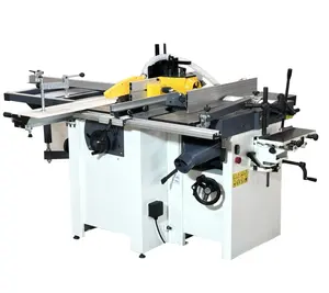 10 inch universal wood planer thicknesser combination saw wood cutting machine jointer with mortising for sale