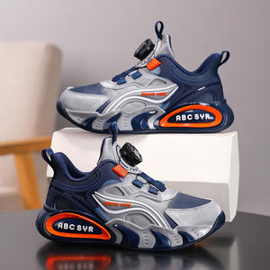 Chaussures de basket-ball pour enfants Cema, en cuir, basses, mi-hautes, à boutons, bottes pour garçons et filles, baskets, petit enfant, grand enfant, mode de plein air - Product Image 2