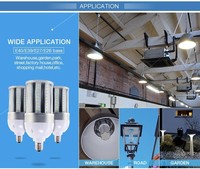 Ampoule LED Étanche IP65 Type Maïs, Angle de Faisceau à 360 Degrés, Éclairage Commercial et Industriel pour Grandes Nacelles, Lampe de Rénovation à Culot Mogul
