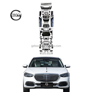 W221 Actualización a W223 Kits de carrocería para Mercedes Benz W221 a W223 <span class=keywords><strong>Maybach</strong></span> 1:1 Kit completo Parachoques delantero y trasero Nuevos guardabarros - Product Image 1