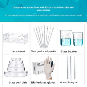 Verre borosilicate plat Xiangbo <span class=keywords><strong>à</strong></span> fond épaissi, résistant <span class=keywords><strong>à</strong></span> la chaleur, pour <span class=keywords><strong>tubes</strong></span> <span class=keywords><strong>à</strong></span> <span class=keywords><strong>essai</strong></span> de laboratoire chimique - Product Image 4