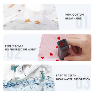 Wholesale <strong>Double</strong> Gauze Embroidery Muslin Fabric <strong>Teddy</strong> <strong>Bear</strong> Muslin Fabric - Product Image 3