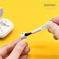 Mini port de charge de téléphone haut de gamme blanc trou de nettoyage brosse utile nouveaux écouteurs poils noirs accessoires objet pour la maison