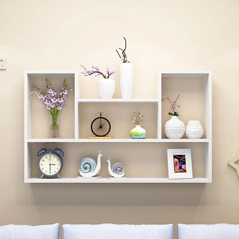 Hot selling Wooden home wall decoration, high quality wall decoration,Floating Wooden Wall Shelf