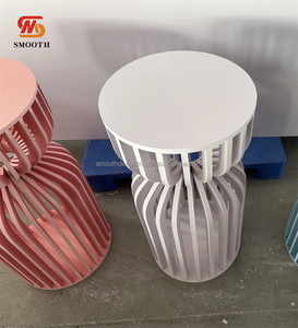 Nouvelle conception de fond de scène de mariage en acrylique PVC, socle décoratif, arche de fête, fond de scène mural pour la décoration d'événements de fête - Product Image 2