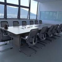Meubles de bureau modernes, bureau de direction, table de réunion, table de conférence, utilisation en villa, bois écologique