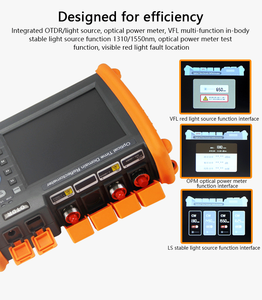 ST3200D 1310/1550nm <b>Mini</b> 32/30db 5.6 Inch Color Touch Screen LCD with Key Board Intelligent Operation - Product Image 3