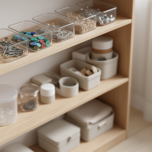 OrtheX SmartStore Compact S Lid Transparent <b>Storage</b> Cover For Organizing <b>Small</b> Items - Product Image 3