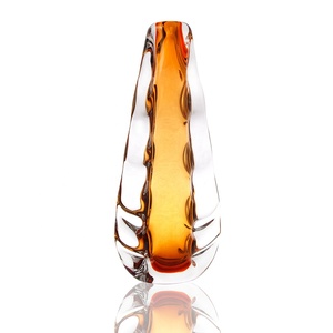 <span class=keywords><strong>Vase</strong></span> en verre soufflé à la main, style bohème artistique, <span class=keywords><strong>grand</strong></span> <span class=keywords><strong>vase</strong></span> <span class=keywords><strong>de</strong></span> table pour mariage, couleur aquamarine - Product Image 3