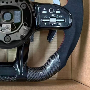 Volant en fibre de carbone pour Mercedes Benz AMG W204 W205 W211 W212 W213 W177 W216 W217 W218 W222 W253 W257 W463 <span class=keywords><strong>GLE</strong></span> G63 C63 - Product Image 4