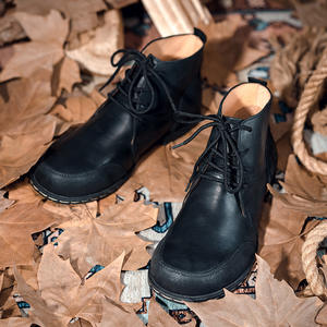 Botas Formales Italianas de Cuero para Hombre, OEM 38-48, de PU Artificial, Goma EVA, Negras, Estilo Clásico - Product Image 4