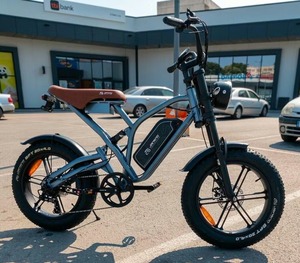Vélo électrique tout-terrain X50 250W à pneus larges, 48V, 20 pouces, rapide, pour ville et montagne, en stock entrepôt UE/USA - Product Image 6