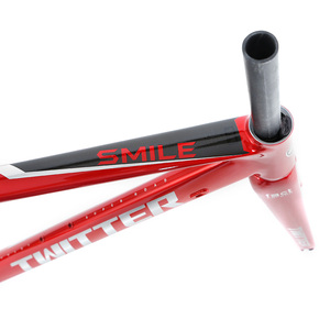 <span class=keywords><strong>Cadre</strong></span> de vélo en aluminium avec fourche en <span class=keywords><strong>carbone</strong></span> Twitter Bike Factory 700c QR130MM <span class=keywords><strong>ou</strong></span> TA 142MM - Product Image 4