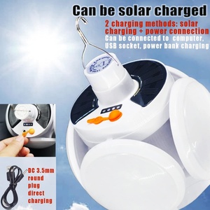 Di động sạc <span class=keywords><strong>LED</strong></span> làm việc đèn năng lượng mặt trời năng lượng lều ánh sáng với treo móc có thể gập lại đèn lồng cho nhà văn phòng cho cắm trại - Product Image 2