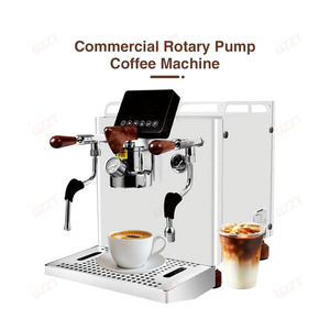 Máy pha cà phê Espresso bán tự động một nhóm, một vòi, kiểu Ý, thương mại, sử dụng điện, chế độ cấp nước kép, dùng trong gia đình - Product Image 3