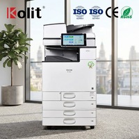Photocopieur couleur professionnel A3 reconditionné Kolit Ricoh IM C4500, recto-verso, 45 ppm, multifonction laser MFP pour la vente en gros