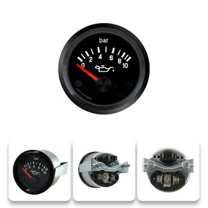 웬레 350 030 017C 52mm 철제 12V 0-10바 기계식 유압 게이지 - Product Image 6