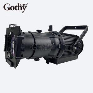 Projecteur LED Mini Profil RGBW 200W-400W IP20 avec 5-50 Lentilles Interchangeables CRI 95+ Silencieux Contrôle DMX512 en Alliage d'Aluminium - Product Image 2