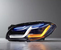 Conjunto de Faros LED YLD para BMW Serie 5 2011-2017 F10 F11 F18 520 525 528 530i, Faros LED Actualizados Estilo G30