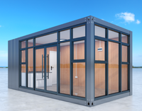 Maison pliante préfabriquée à montage rapide, design imperméable et ignifuge, couleur personnalisée pour une utilisation en extérieur, bureaux, résidences