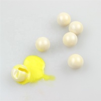 Nouveaux paintballs de sport de plein air pour adultes, calibre 0,68, coque blanche avec remplissage jaune, pour le plaisir