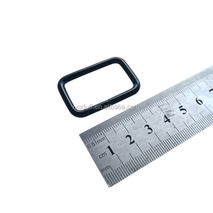 Boucle rectangulaire à anneau carré pour la fabrication de sacs, fournie directement par l'usine - Product Image 2