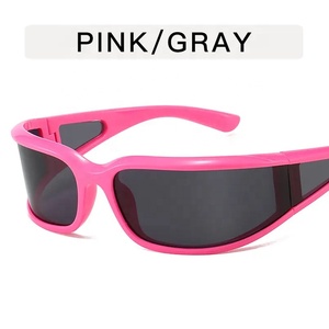 2025 à la mode Y2K Designer luxe mode lunettes de <span class=keywords><strong>soleil</strong></span> polarisées pour hommes femmes Logo personnalisé lunettes de sport PC extérieur chinois <span class=keywords><strong>soleil</strong></span> - Product Image 4