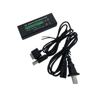 Adaptador de CA 2024 para adaptador PSP Go, Cable de carga, Cable de datos, enchufe europeo/estadounidense, cargador USB para el hogar de 5V, fuente de alimentación para cargador PSP Go