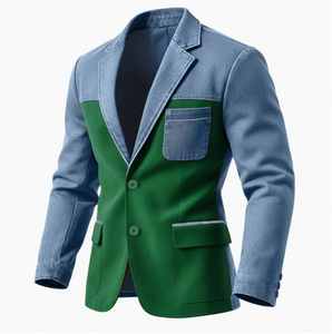 Nouvelle veste de costume décontractée pour <span class=keywords><strong>homme</strong></span> 2026, grande taille, tendance - Product Image 4