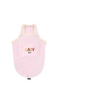 Lazy Pet Zomer Nieuwe Stijl Vest Hondenkleding Dun en ademend Trendy Huisdieraccessoires Merk Geschikt voor Teddy Franse Bulldog - Product Image 3