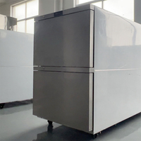 Réfrigérateur mortuaire à double porte de style européen Fuyono Shandong MR-AC-2, sans givre, à refroidissement par air, congélateur pour corps