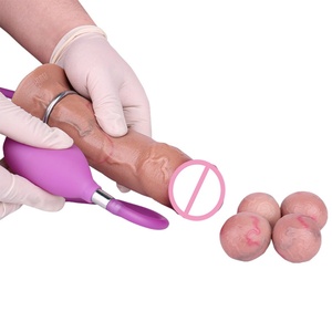 FAAK Lay-Egg - Dildo Realista con Hueco para Depositar Huevos, Ovipositor Neumático, Tapón Anal, Bolas Vaginales de Silicona Suave, Masturbador, Juguete Sexual para Mujeres Mayores de 18 Años - Product Image 3