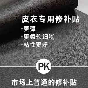 Pu Leather Self Adhesive Repair Patch 0.75mm 9cmx200cm For Car Seat Interior Fix Waterproof - Product Image 3