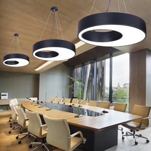 Moon Led Pendentif Lumière avec Profilé Aluminium PC Couverture 0-10V Dimmable pour Lobby Cafe Saloon - Product Image 5