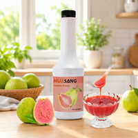 HENGZHI guave fruitsiroop concentraat jam producent ingrediënten voor bubble tea voor melkthee shops en koffiezaken