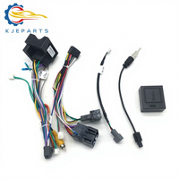 Adaptateur 16 broches 42 broches pour autoradio Android avec décodeur CAN Bus, câble USB et câble vidéo RCA pour caméra de recul pour Peugeot 307