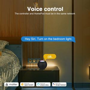 Disyuntor Gledopto Matter Over WiFi Smart Din-Rail Disyuntor de CA 100-240V compatible con Apple HomePod Alexa Google Home - Product Image 4