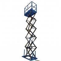 Table élévatrice à ciseaux électrique mini personnalisée 3M 4M 500Kg 1T avec construction en acier CE, multi-tension (110V-415V)