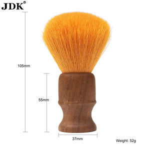 Pinceau à raser en poils de <span class=keywords><strong>blaireau</strong></span> de haute qualité JDK, manche en <span class=keywords><strong>bois</strong></span>, vente chaude - Product Image 4