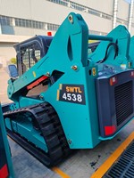 Chinois SWTL4538 Mini chargeuse compacte sur chenilles EPA Stage V moteur tracteur sans rail chargeur avec roulement de pompe à noyau