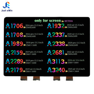 Pantalla de Repuesto para Laptop de 13 Pulgadas al por Mayor para MacBook Air Pro A2337 A2338 A2179 A1706 A1708 A2681 A2159 A2251 A1989, Solo LCD - Product Image 1
