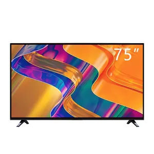 Düz ekran televizyon 4k akıllı tv 65 inç Android 9.0 tv 55 inç kullanılan ev için 75 inç akıllı tv 4k uhd hd