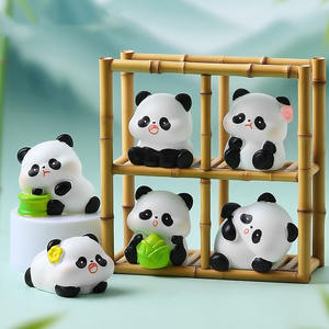 Figuras Decorativas de Resina de Osito Panda para Jardín de Hadas, Accesorios de <span class=keywords><strong>Arte</strong></span> DIY Misteriosos, Miniaturas, Juguetes - Product Image 2