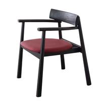 Fauteuil en bois massif JP Nordic, chaise de salle à manger pour balcon, hôtel, restaurant, chaise en bois simple rétro, design de designer