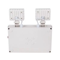 Projecteur LED d'urgence extérieur étanche IP65 1000LM avec batterie de secours de 3 heures pour la sécurité en cas de panne de courant