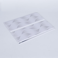 Panneau de plafond en PVC imperméable à l'eau, imitation bois, pour restaurant, bureau, plafond intérieur