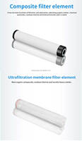 Système de filtration d'eau sans réservoir mural HENGZHI à 5 étapes, facile à installer, pour usage commercial et domestique