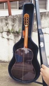 Geake K-300 High Quality <span class=keywords><strong>3</strong></span>/<span class=keywords><strong>4</strong></span> Akustik gitarre 36 Zoll Solid Cedar Palisander Nylon String mit Gloss Finish Großhandel Produkt - Product Image 3